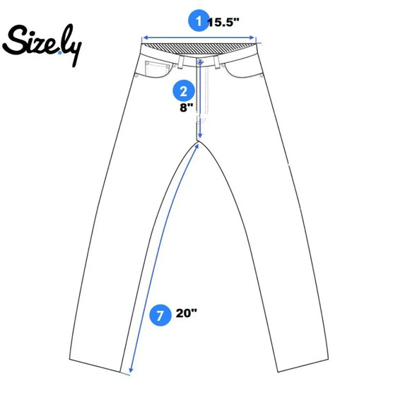 Earl JEAN khaki capri pant‎ 9 - Picture 4 of 4